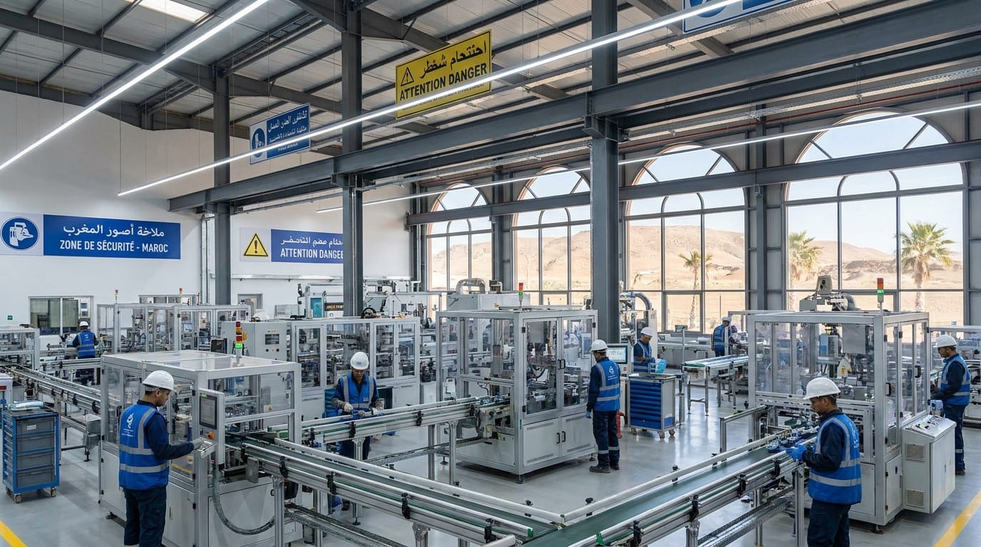 Usine industrielle moderne